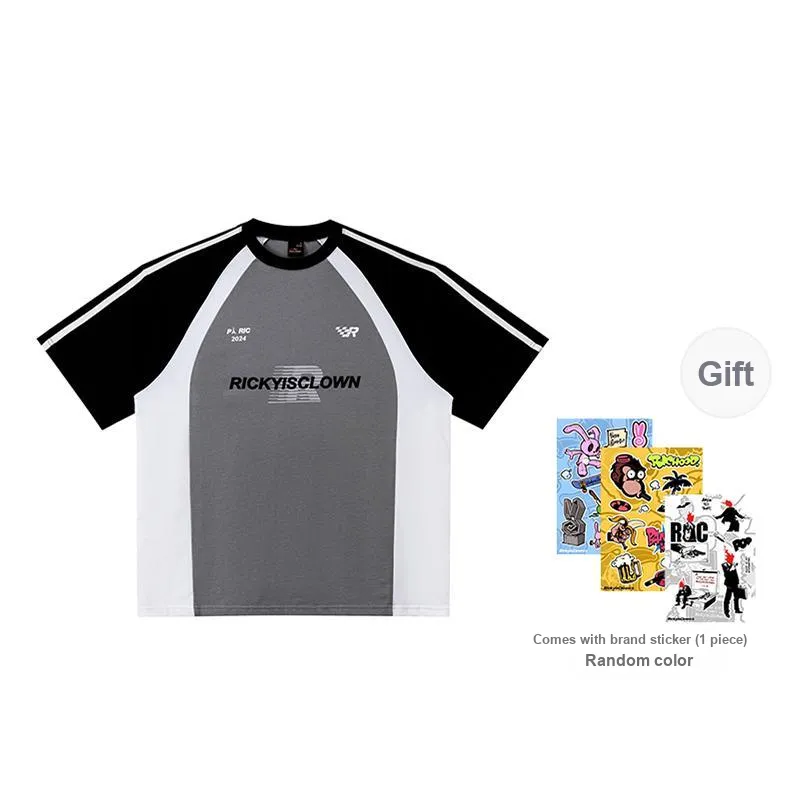RickyisClown T Shirt Unisex Black & White & Gray-0