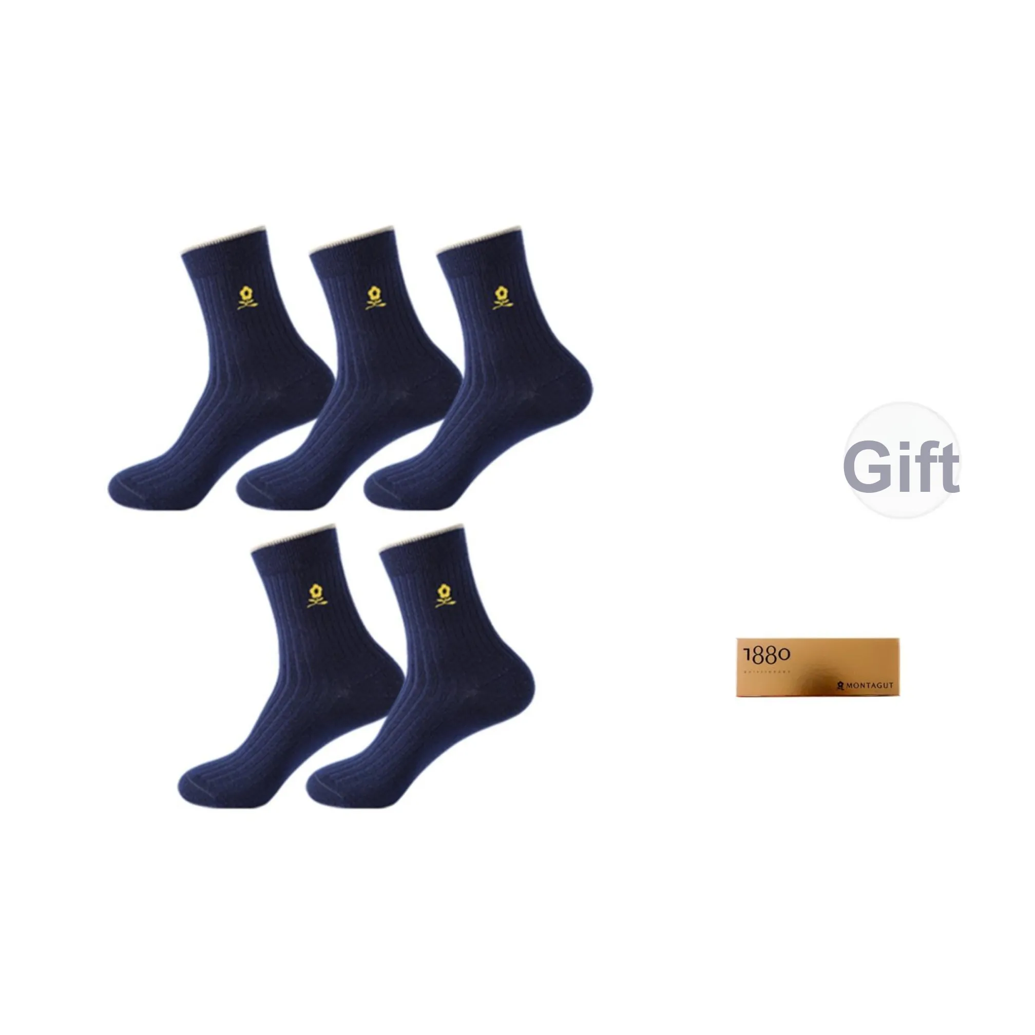 Montagut Носки Crew Мужской Набор в Коробке