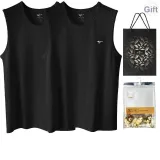 Crew Neck 2 Pack (Black+Black) 2 Pcs, Easy to Wash!