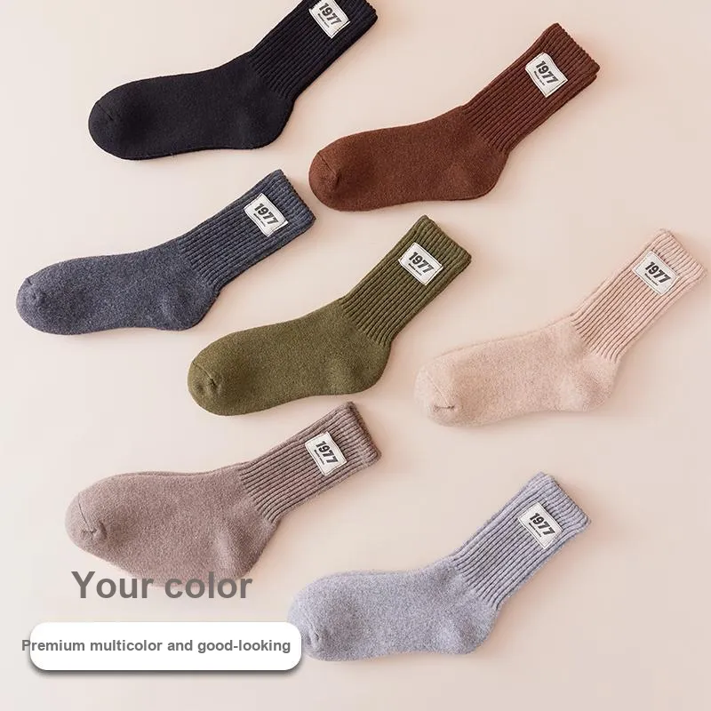 MIIOW Knee High Socks Men's 4 Pack-4