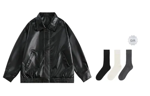 LEMANISM Leather Jackets Unisex