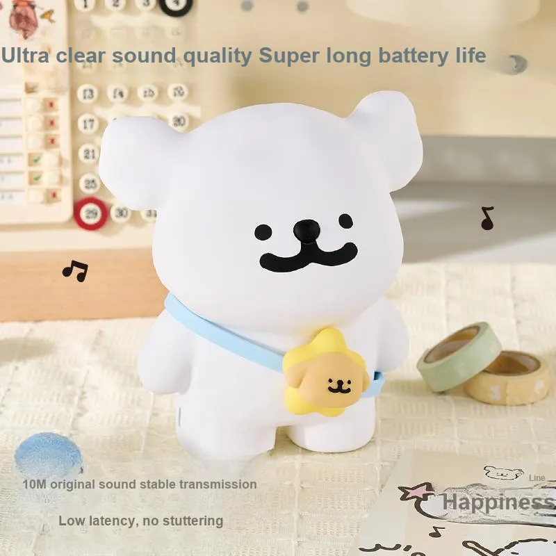YANCANG x Line Puppies Speaker Creative Desktop Ornament Practical Creative Accessory-13