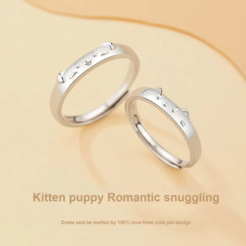 Master Kim Sterling Silver Adjustable Opening Ring Unisex-1