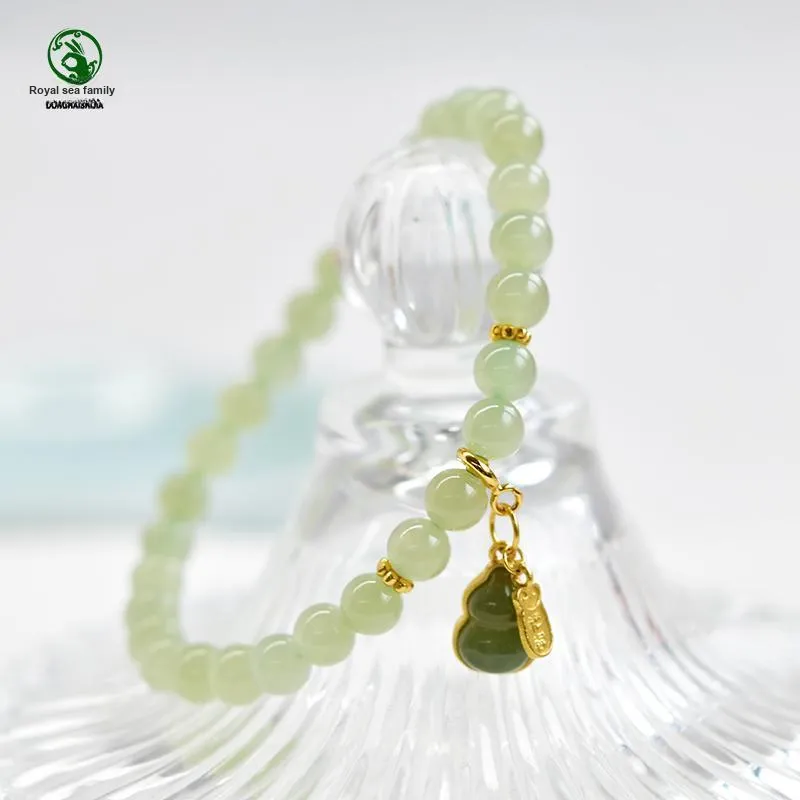 Tokai Family Bracelets Pale Greenish White Jade Women's-3