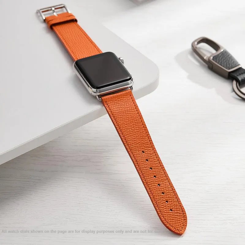 IStrap Apple Compatibility Watch Band Genuine Leather Material-15
