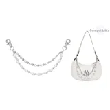 Double-Layer Decorative Chain Irregular Pearl 35cm[Bag Not Included]