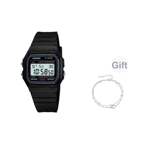 CASIO Кварцевый механизм Часы Женские Серый циферблат