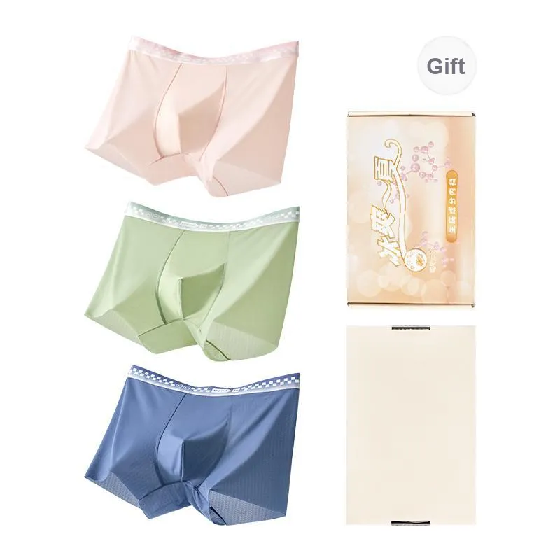 Bejirog Underpants Summer Men's 3 Pack-4