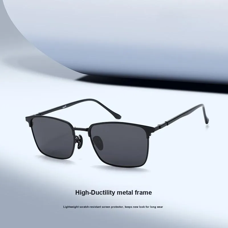 JEKA Metal Square Sunglasses Unisex-1
