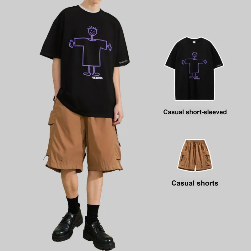 Ganbostore Casual Sportswear Unisex-11