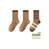 Dark Khaki 2+White Wide Stripes