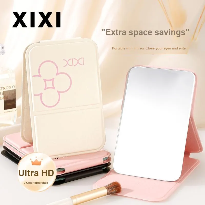 XIXI Portable And Foldable Make Up Mirrors Natural Compact And Easy To Carry-6