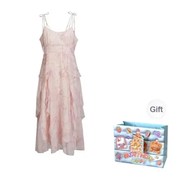 BRASS SCOUT Slip Dresses Women's Pink Shopping Bag