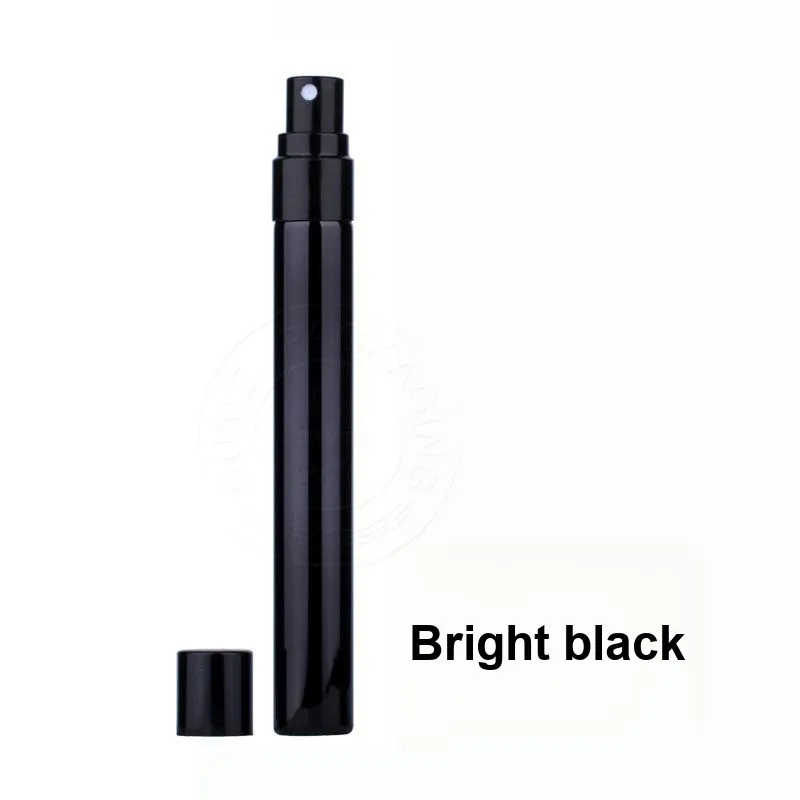 JIANYINGSHU 10ml Perfume Refill Bottle Travel Portable Sample Spray Magic Glass Empty Bottle Electroplated Push Button-13