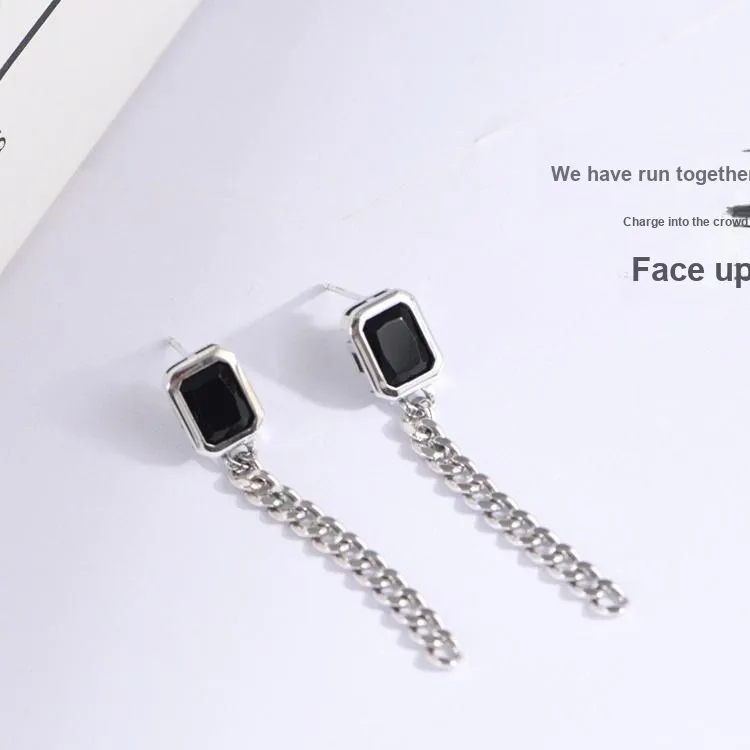JINLUWANG S925 Silver Earrings Women's-2
