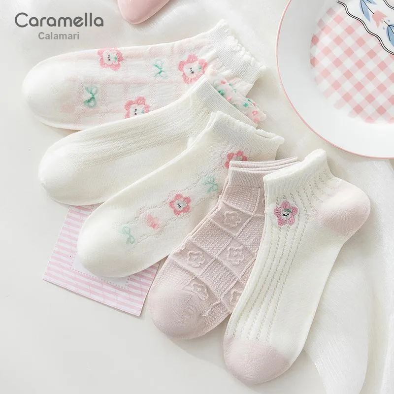 Caramella Ankle Socks Women's 5 Pack-27