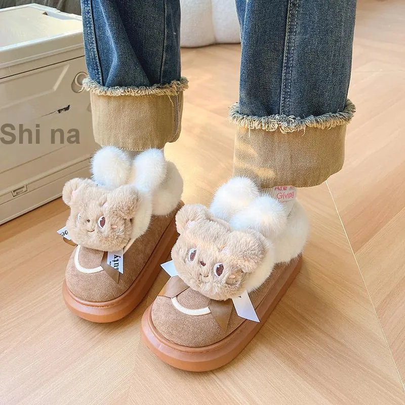 ABCYLM Thermal Short Snow Boots Women's-6
