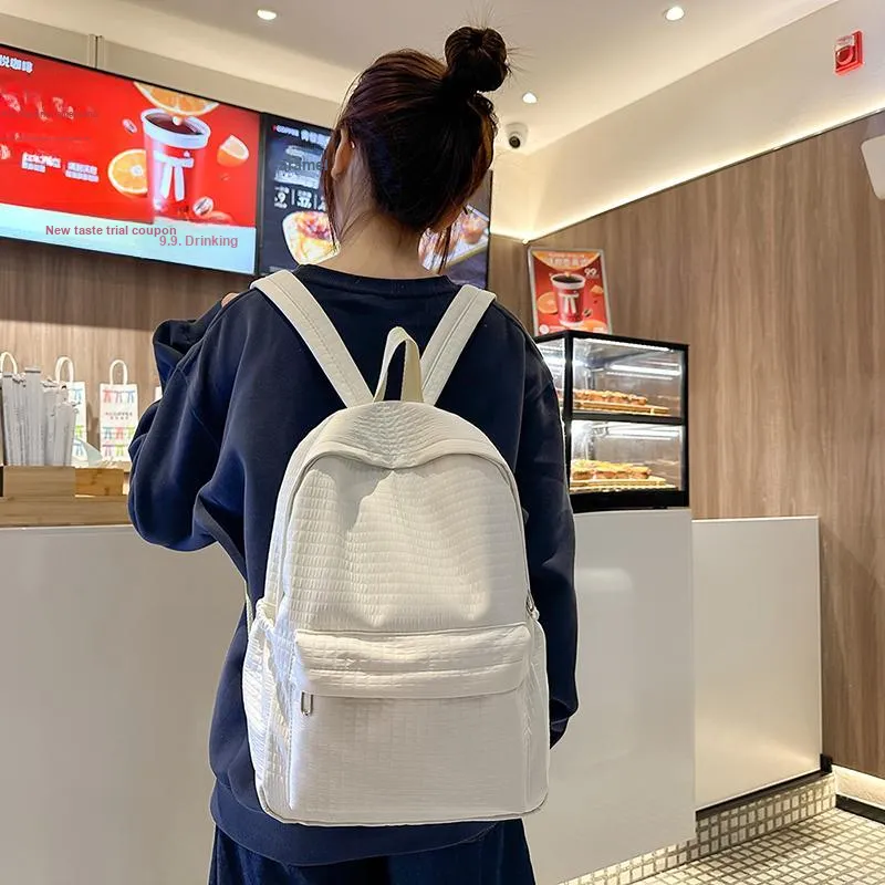 HCXK Nylon Backpack Unisex Multicolor-10
