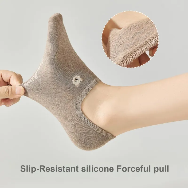 Temooues No Show Socks Women's 4 Pack-2