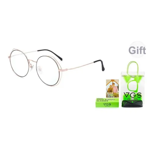 VEGOOS Сплав Металл Круглые Оправы для очков Унисекс