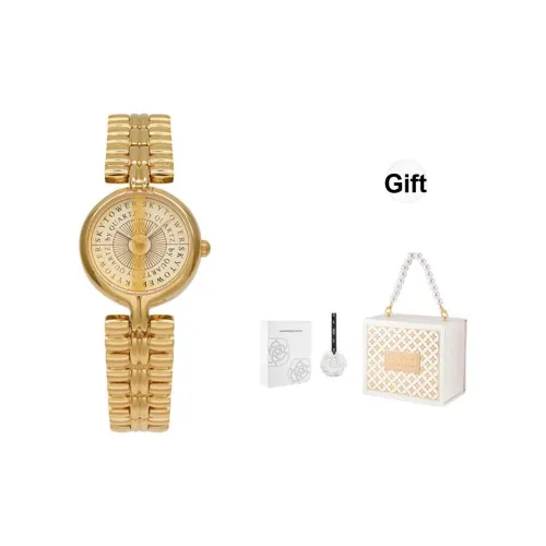 MISHALI Кварцевый механизм металл ремешок женские часы белый циферблат