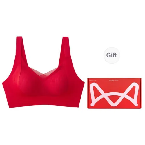 MIIOW Bra Women's Gift Box Set Red