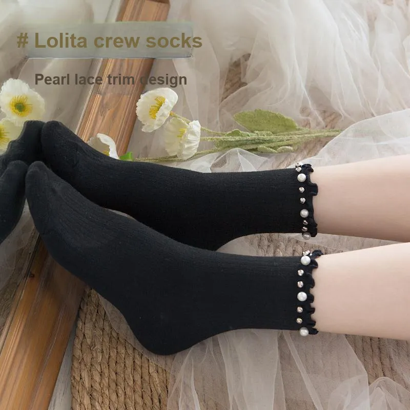 Lanza Women's Mid Calf Socks-10