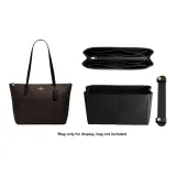 [Coach 30]Black Pressure-Relief Shoulder Strap Pad (Upgraded for Greater Invisibility)+Storage Liner Set