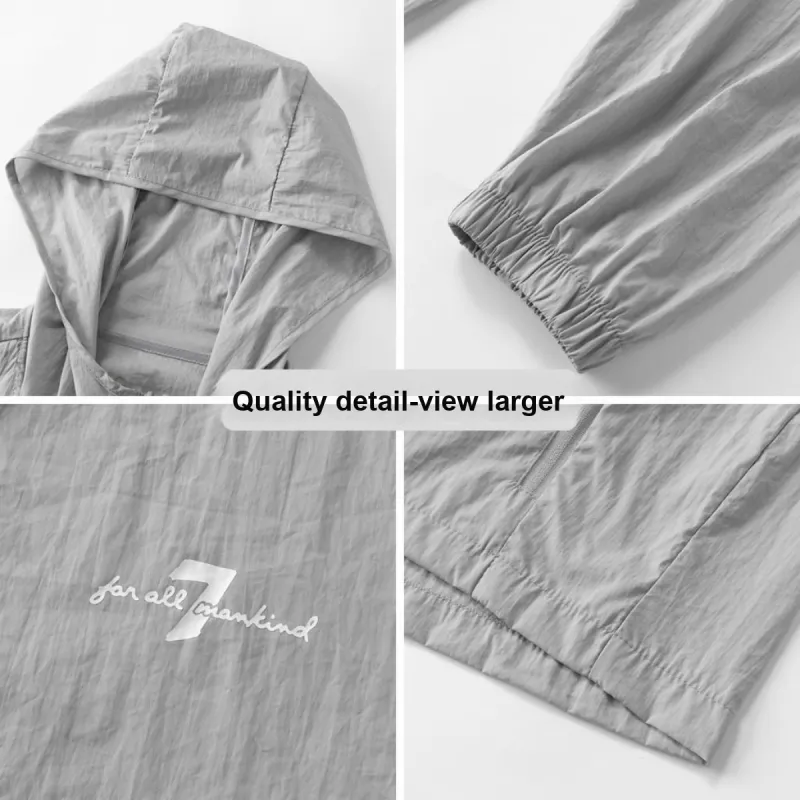 7 FOR ALL MANKIND Breathable Sun Protection Sun Protection Clothing Men's-2