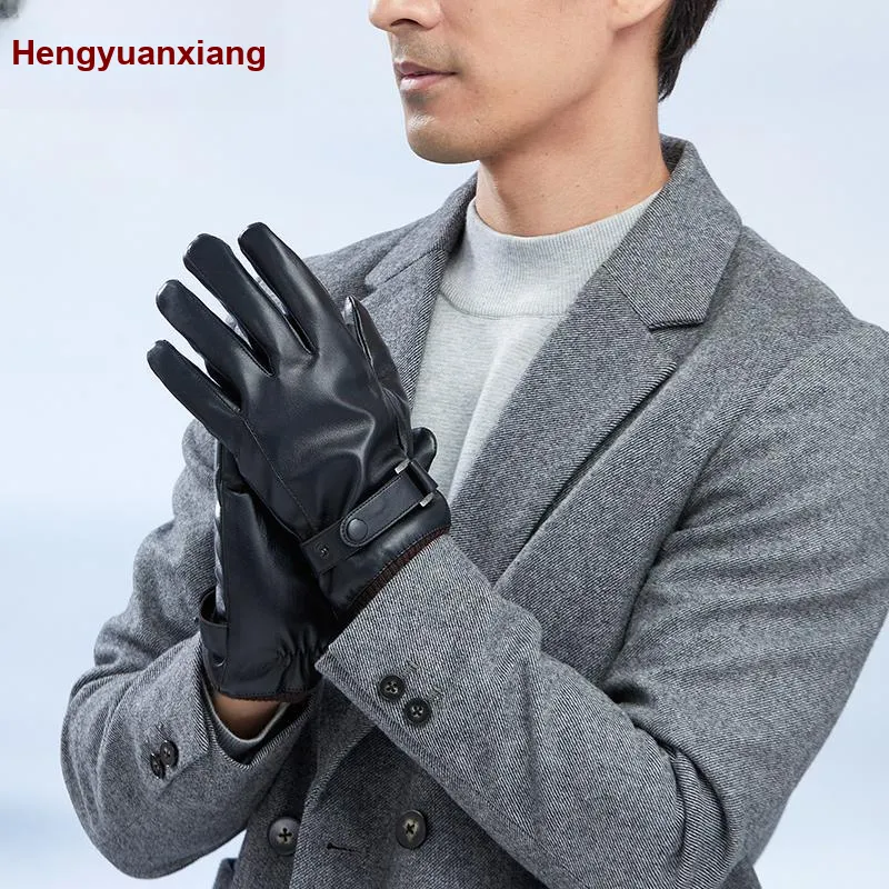 H YXIANG Gloves Men-5