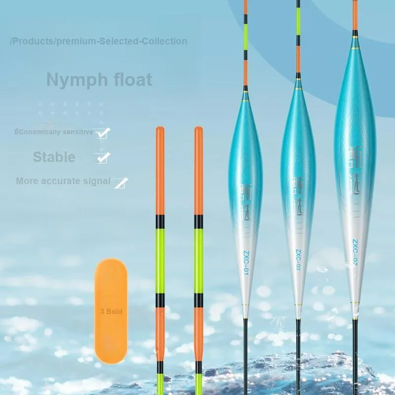 Jiadiaoni Floats Shallow Wild Fishing Nano Vertical Floating-1
