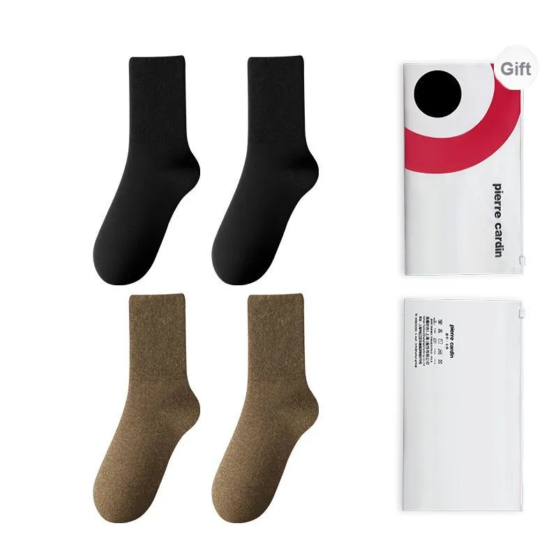 PIERRE CARDIN Knee High Socks Men's 4 Pack-6