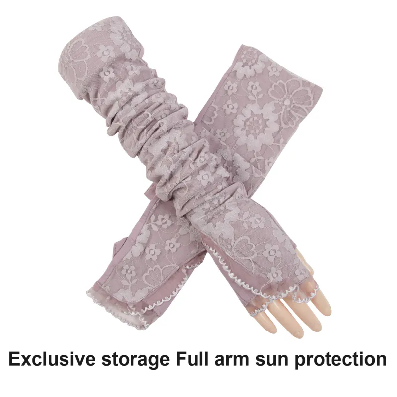 Shanghai Story Polyamide Sun Protection Sleeves Women's-20