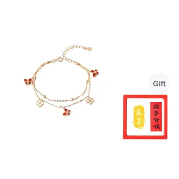 Chongqing Gold Store S925 Silver Bracelets Women's