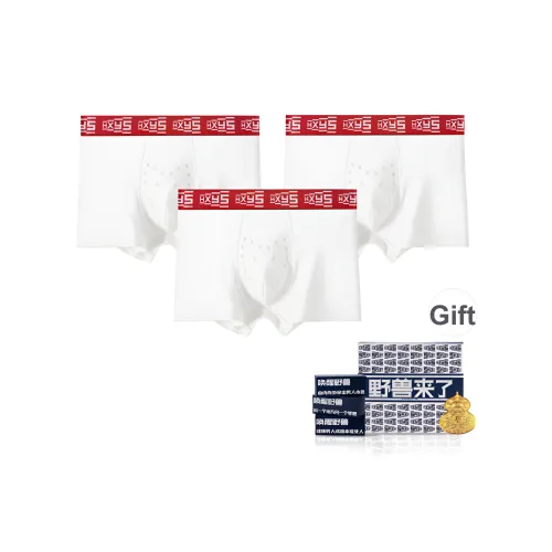 YESHOULAILE Boxers Мужские 3 упаковки Подарочный набор в коробке