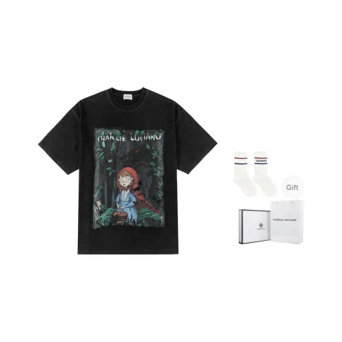 Charlie Luciano T-Shirt Унисекс Темно-Серый