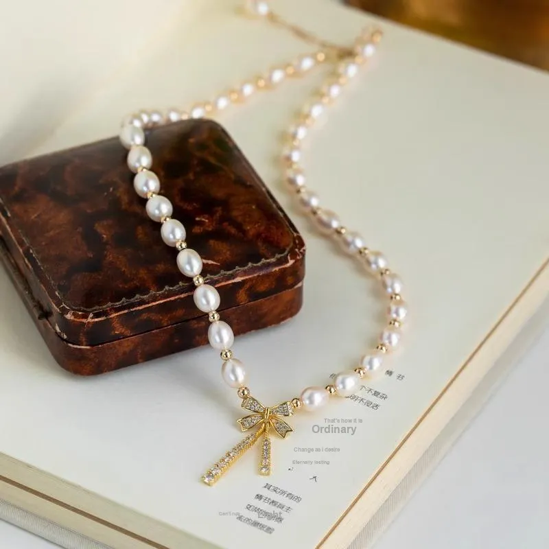 Rhymes Gold Plated Copper Necklaces Women's-2