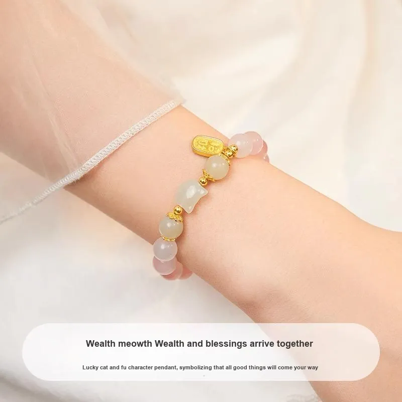HENGSHI Agate Bracelets Women's-5