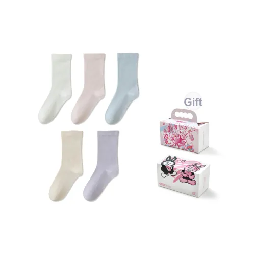 PLAN IN Носки Crew Женские Коробка 5 пар