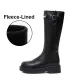 Black Fleece-Lined