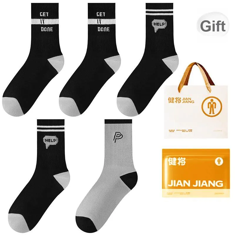 Master Mid Calf Socks Men's Box 5 Pack-5