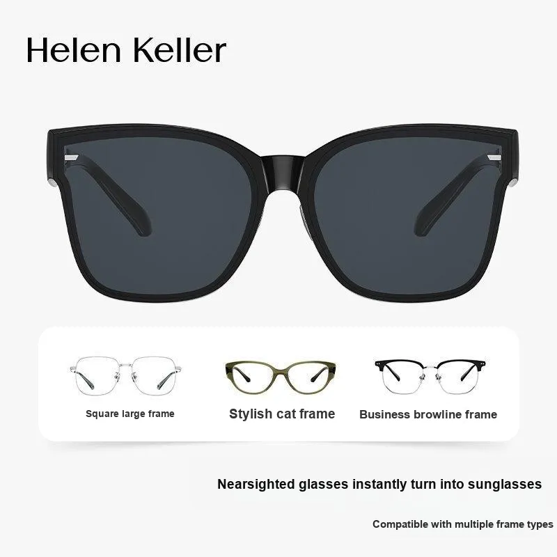 HELEN KELLER TR/Memory Plastic Sunglasses Unisex-2