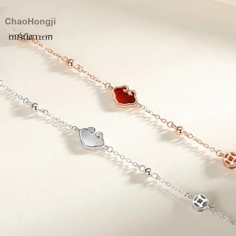 CHAOHONGJI S925 Silver Bracelets Women's-3