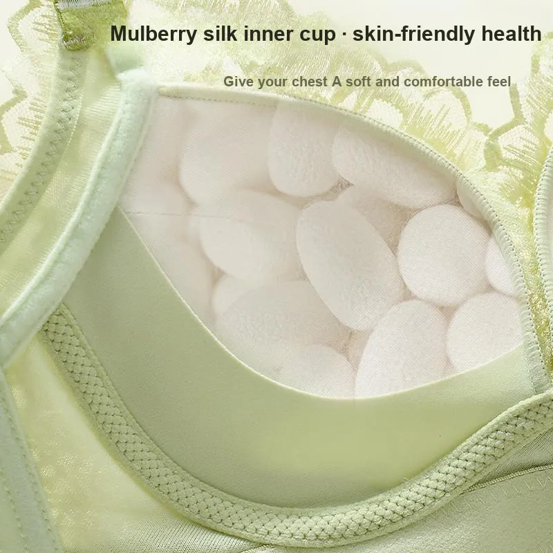QIANLINGMEI Good Looking Lace Underwear Women's-2