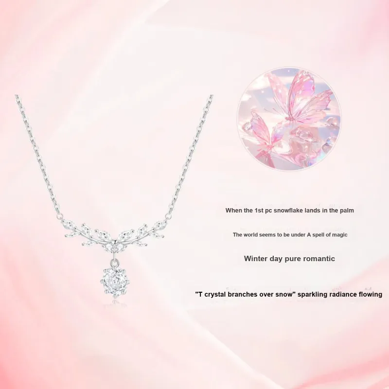 LAOYINFANG 990 Silver Necklaces Women's-3