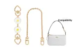 Gold-Tone (Daisy Extender Chain+Decorative Chain)