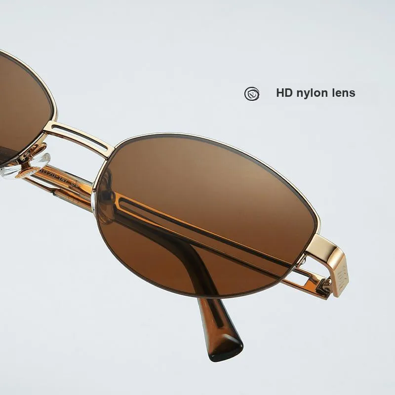 JIANGDAREN Β Titanium Cat Eye Sunglasses Unisex-2
