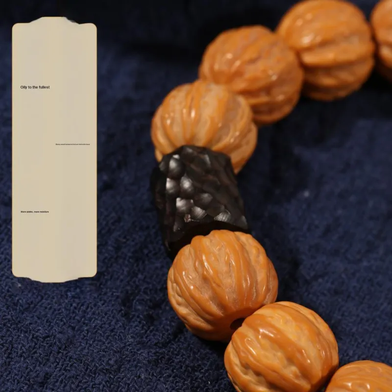 MUUSI Monkey Head Walnut Bracelets Unisex-2