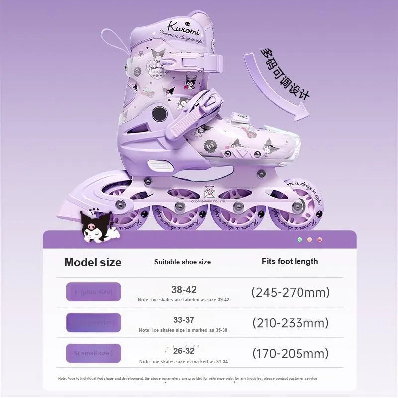 MESUCA x Sanrio Inline Skates Outdoor Exercise Unisex-1