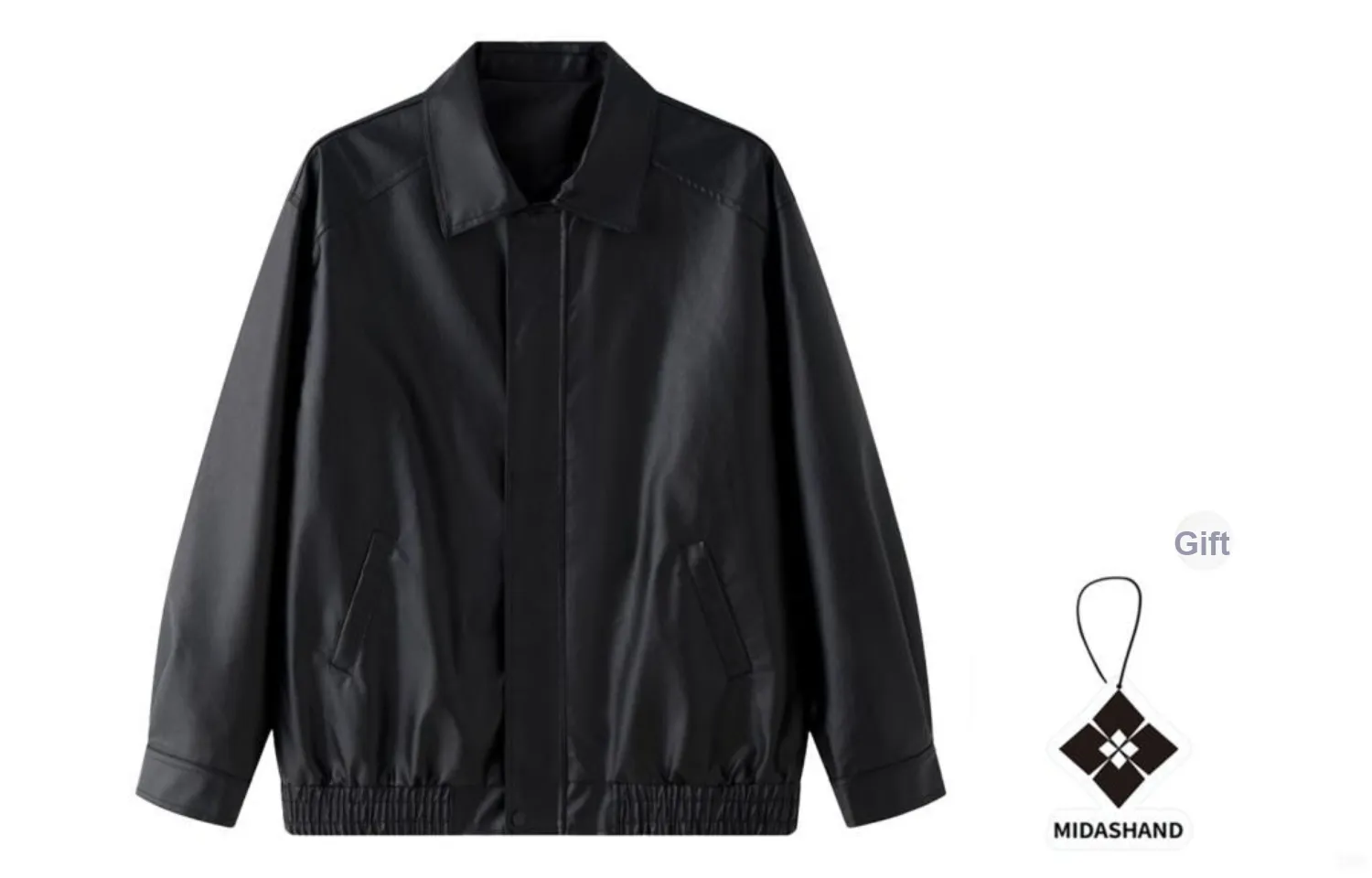 MIDASHAND Leather Jacket Unisex